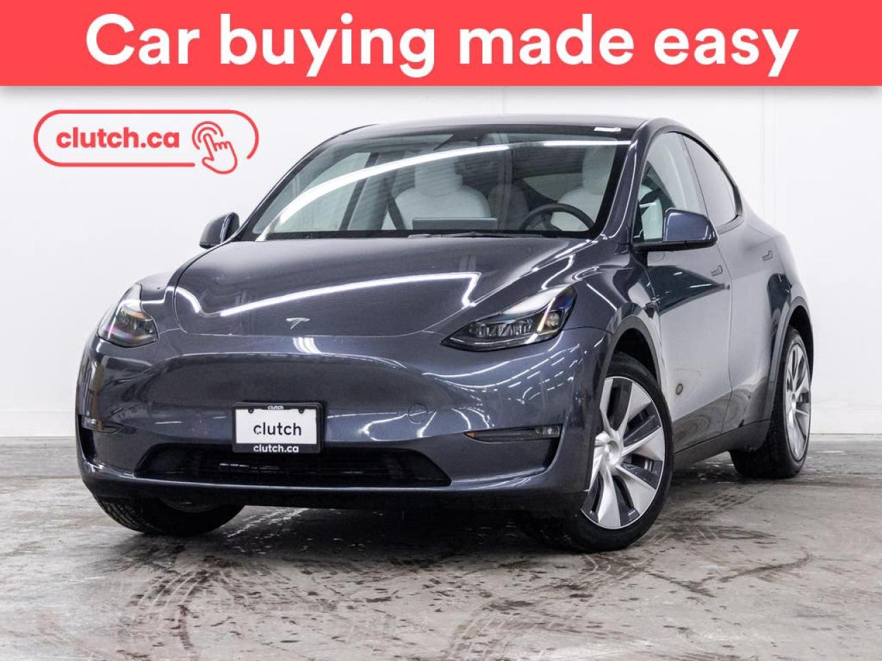 Used 2022 Tesla Model Y Long Range AWD w/ Heated Front Seats, Bluetooth, Rearview Cam for sale in Toronto, ON