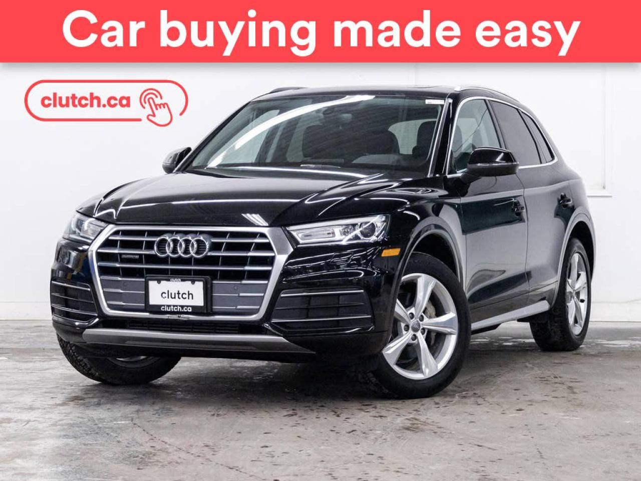 Used 2019 Audi Q5 45 Progressiv AWD w/Apple CarPlay & Android Auto, Heated Front Seats, Backup Cam for sale in Toronto, ON