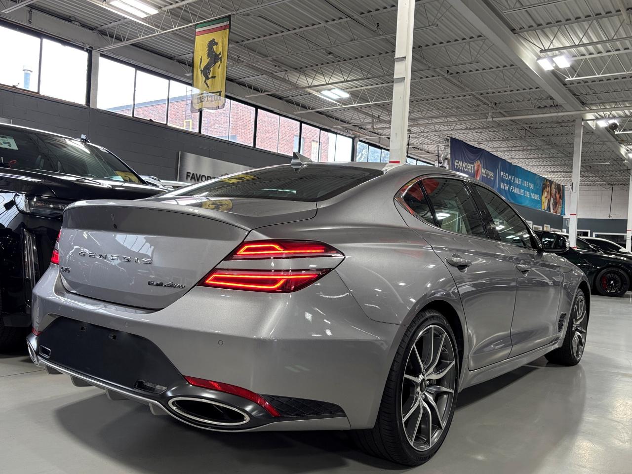 2025 Genesis G70 2.5T Advanced|AWD|NAV|LEATHER|SUNROOF|HEATCOOLSEAT - Photo #5