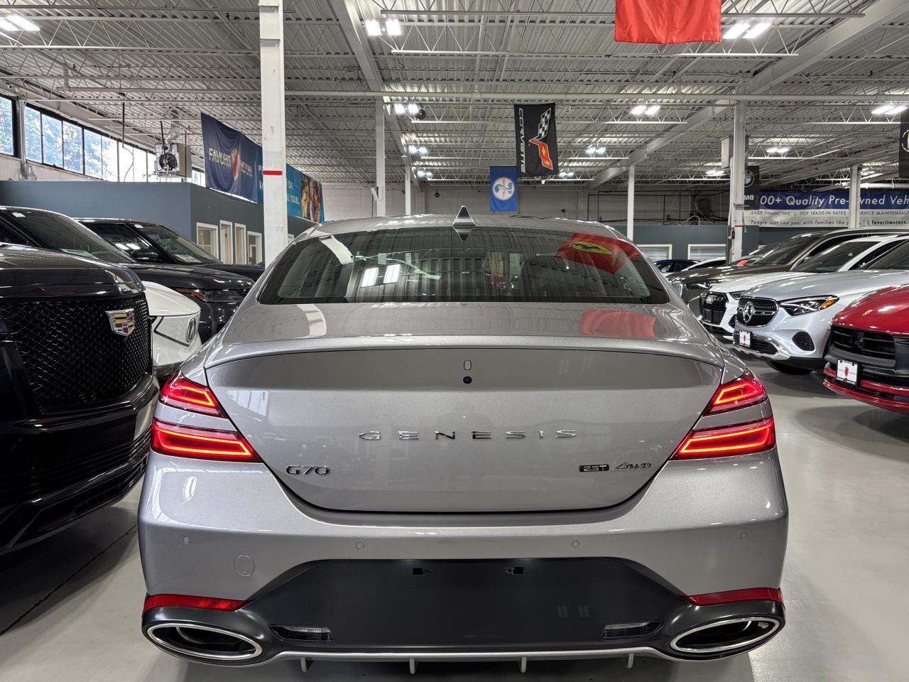 2025 Genesis G70 2.5T Advanced|AWD|NAV|LEATHER|SUNROOF|HEATCOOLSEAT - Photo #6