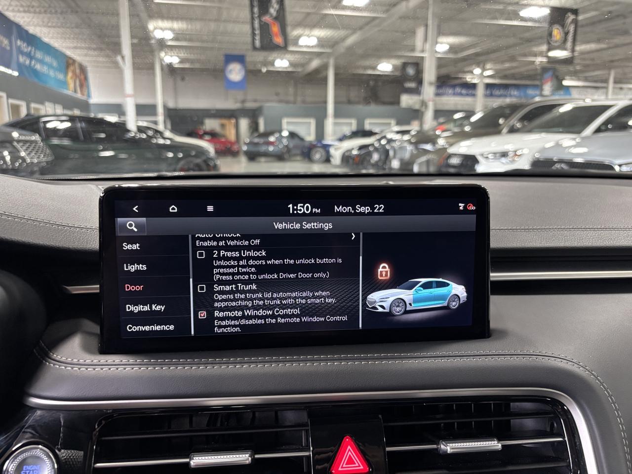 2025 Genesis G70 2.5T Advanced|AWD|NAV|LEATHER|SUNROOF|HEATCOOLSEAT - Photo #31