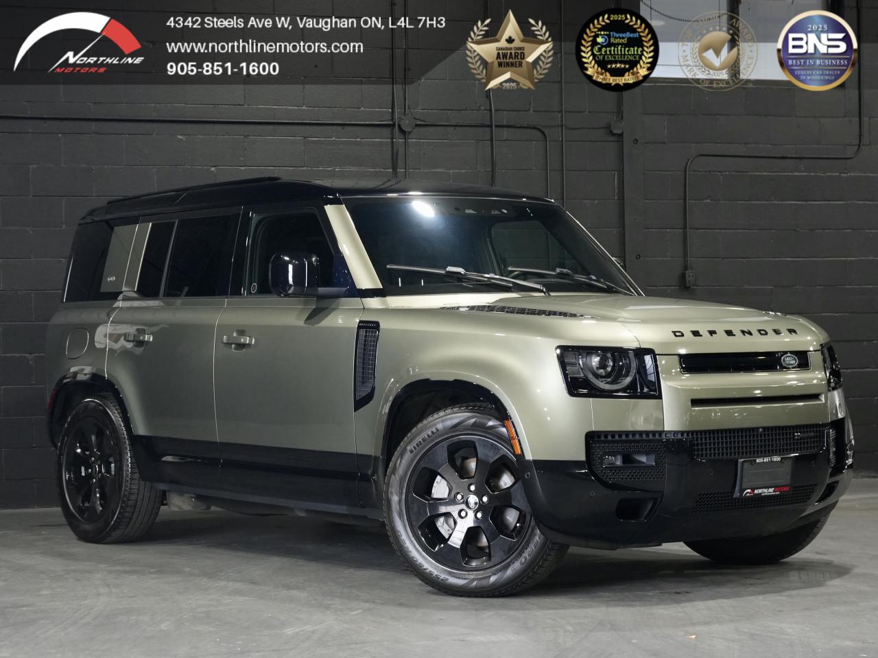 Used 2022 Land Rover Defender 110 X-Dynamic SE/PANO/360 CAM/MERIDIAN/DRIVE ASIST for sale in Vaughan, ON