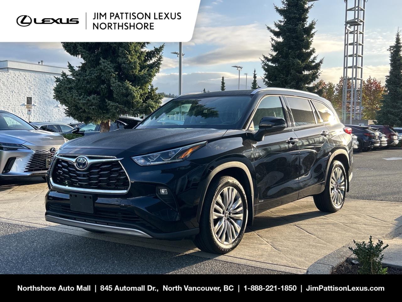 Used 2022 Toyota Highlander HYBRID Limited AWD / Platinum Package / 7 Passenger / No for sale in North Vancouver, BC