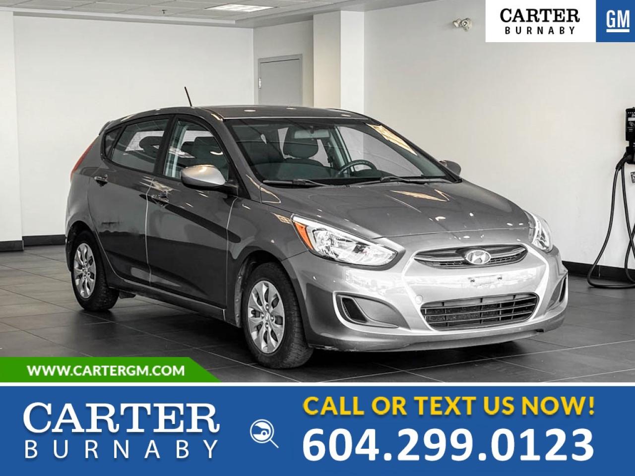 Used 2017 Hyundai Accent L FWD | 1.6L ENG/AIR COND/METAL-LOOK DETAILS for sale in Burnaby, BC
