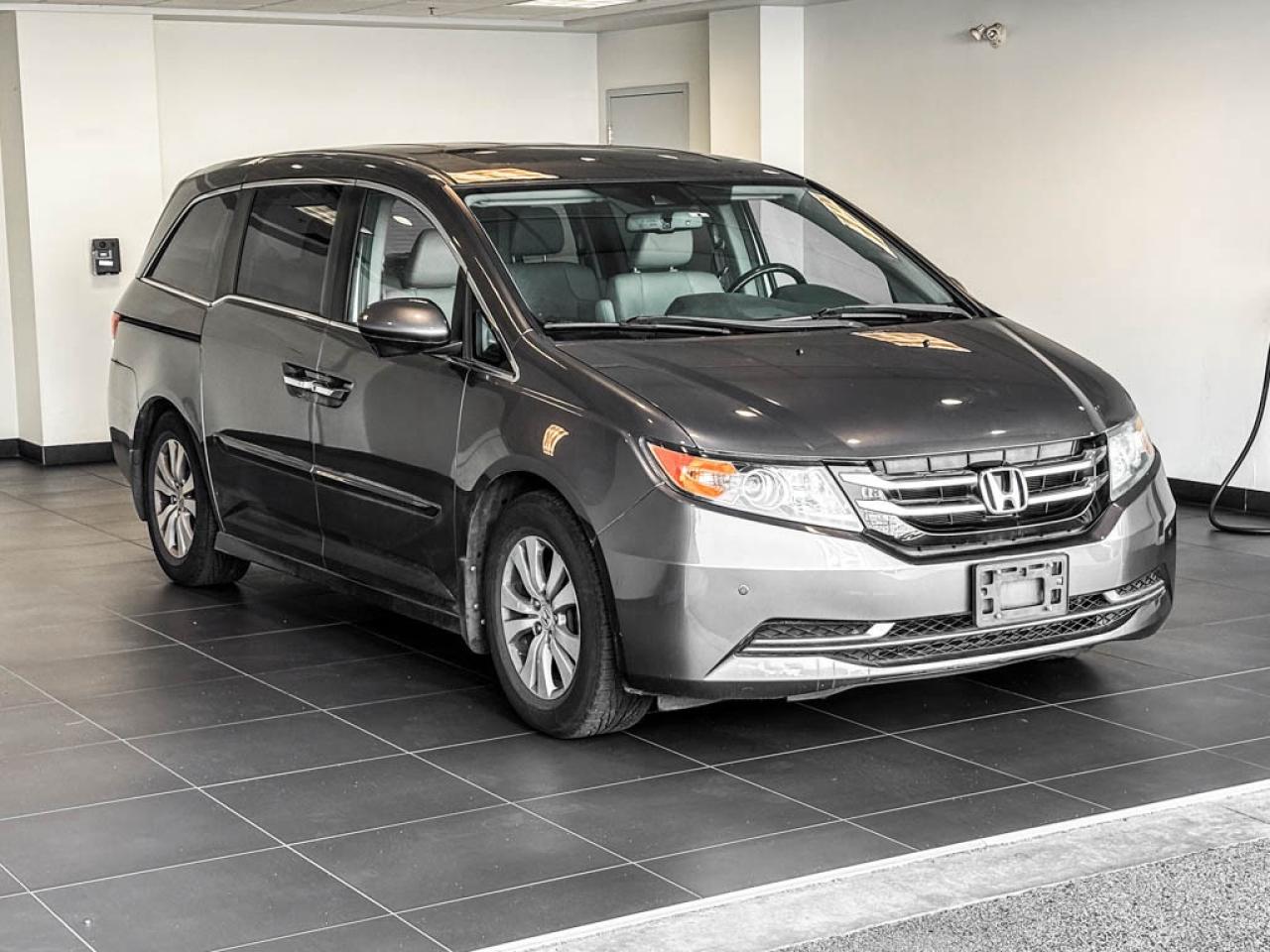 Used 2014 Honda Odyssey EX-L FWD | HEAT & PWR SEAT/REAR ENTMT SYS/REAR CAM for sale in Burnaby, BC