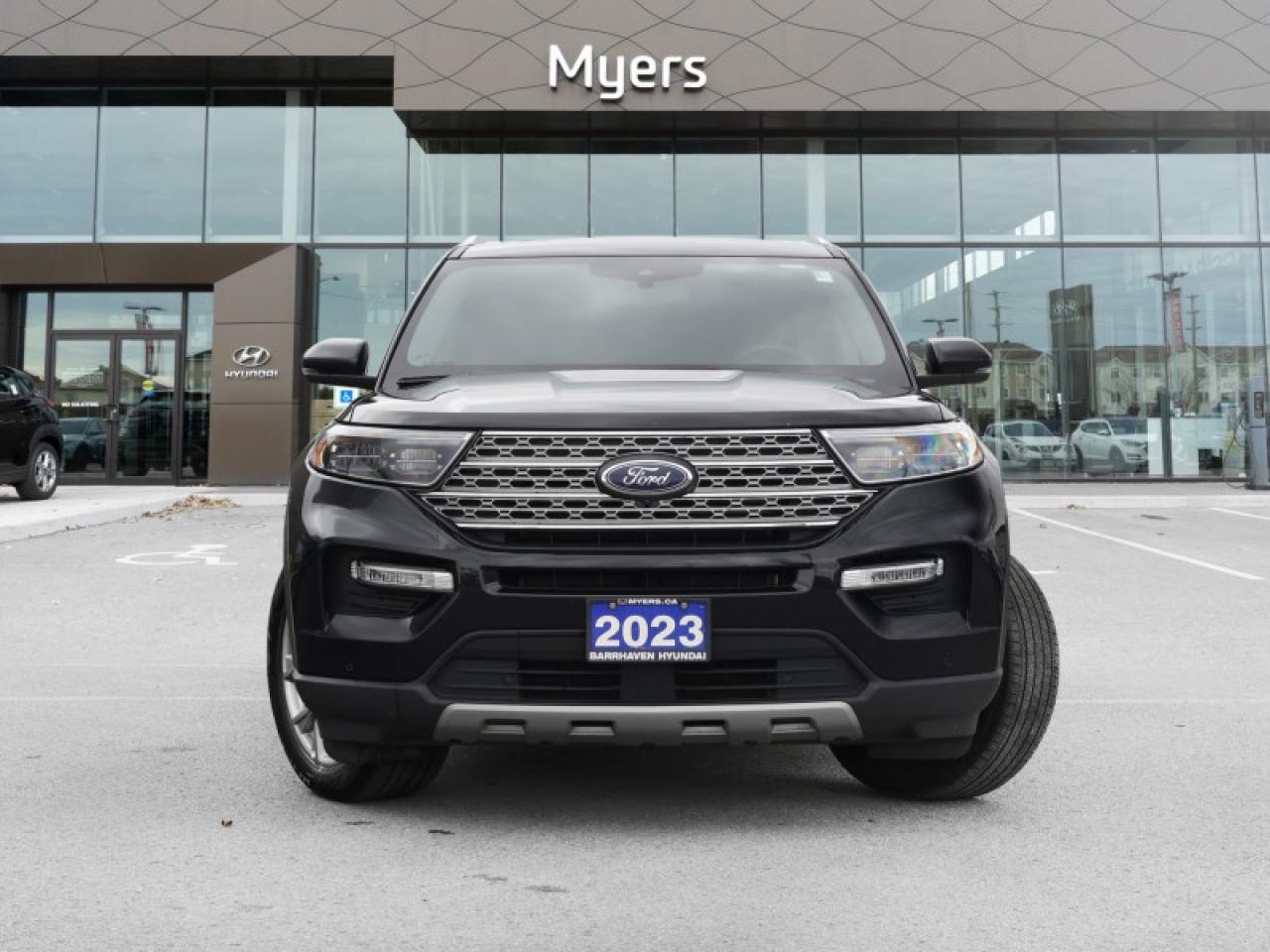 2023 Ford Explorer Limited  - Leather Seats -  Cooled Seats - $224 B/W Photo4