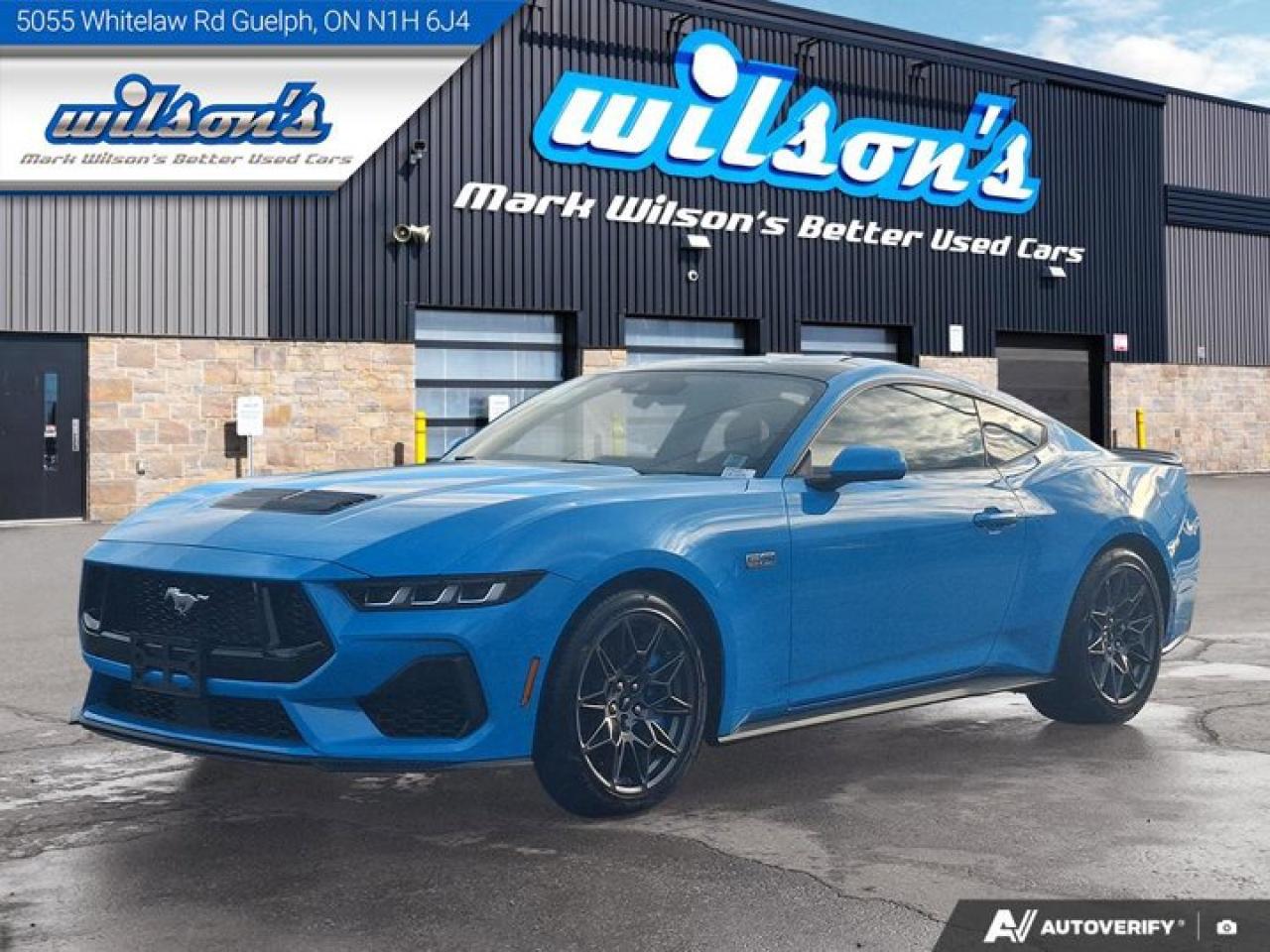 Used 2024 Ford Mustang GT Coupe | 301A | 6-Speed Manual | Performance Pkg | Active Valve Exhaust | Brembo Brakes and More ! for sale in Guelph, ON