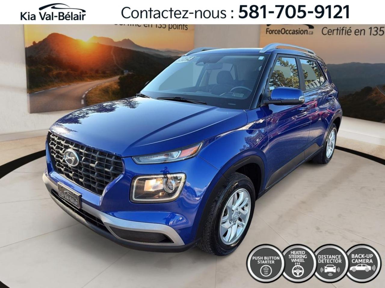 Used 2024 Hyundai Venue PREFERRED *A/C *CRUISE *CAMERA *CARPLAY *SIEGES/VOLANT CHAUFF for sale in Québec, QC