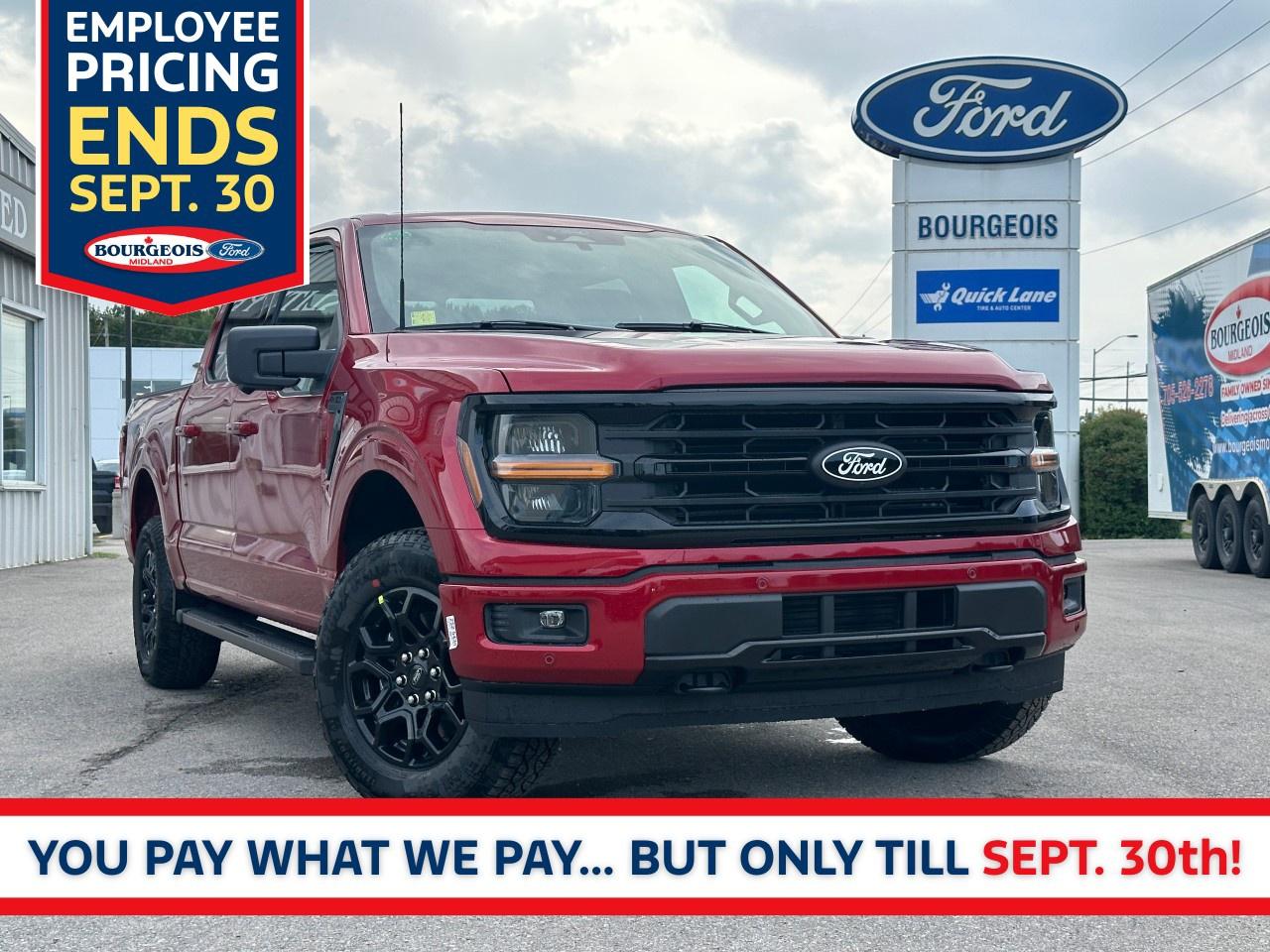 New 2025 Ford F-150 XLT 4WD SuperCrew 5.5' Box for sale in Midland, ON