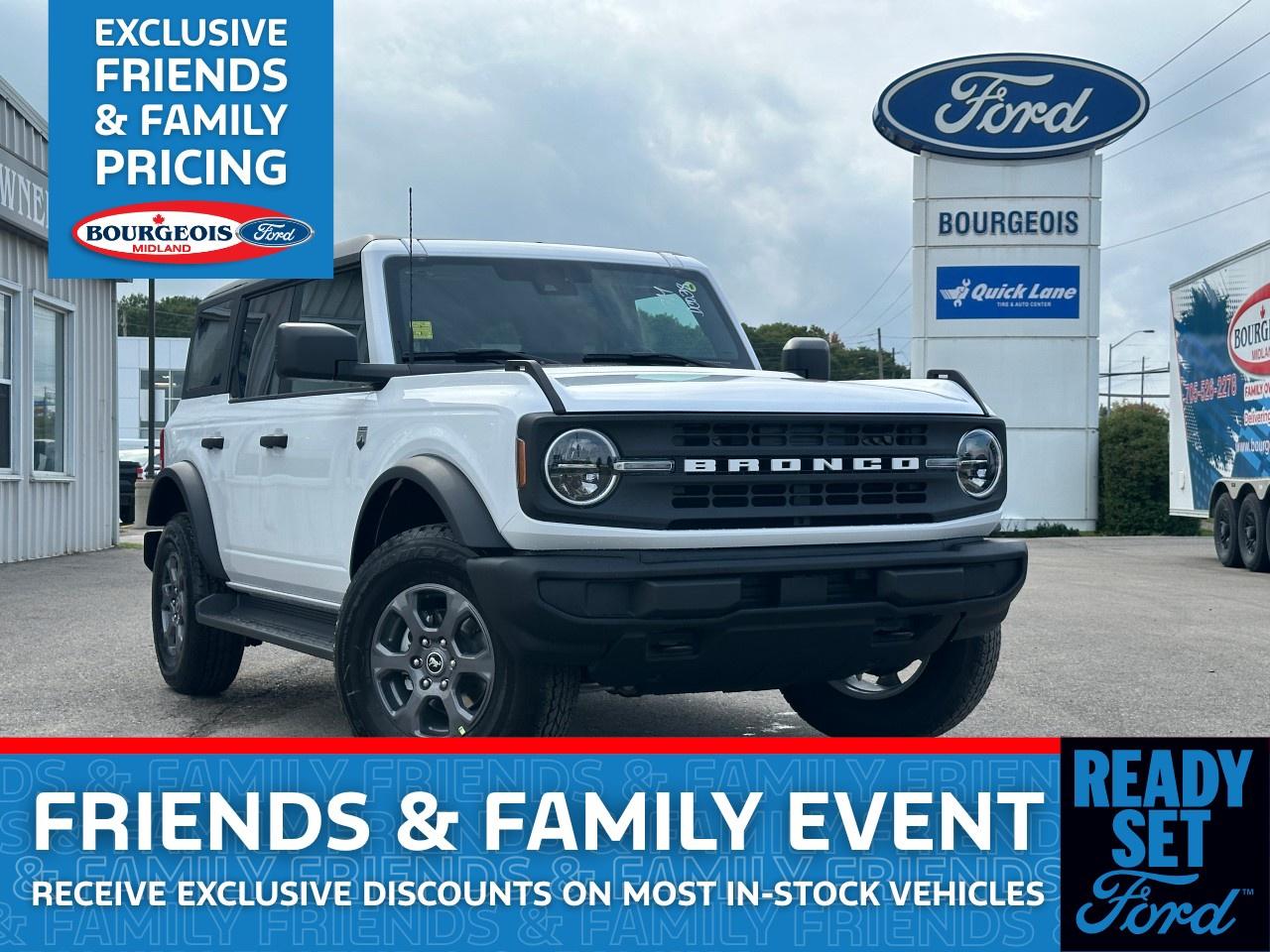 New 2025 Ford Bronco Big Bend 4 Door 4x4 for sale in Midland, ON