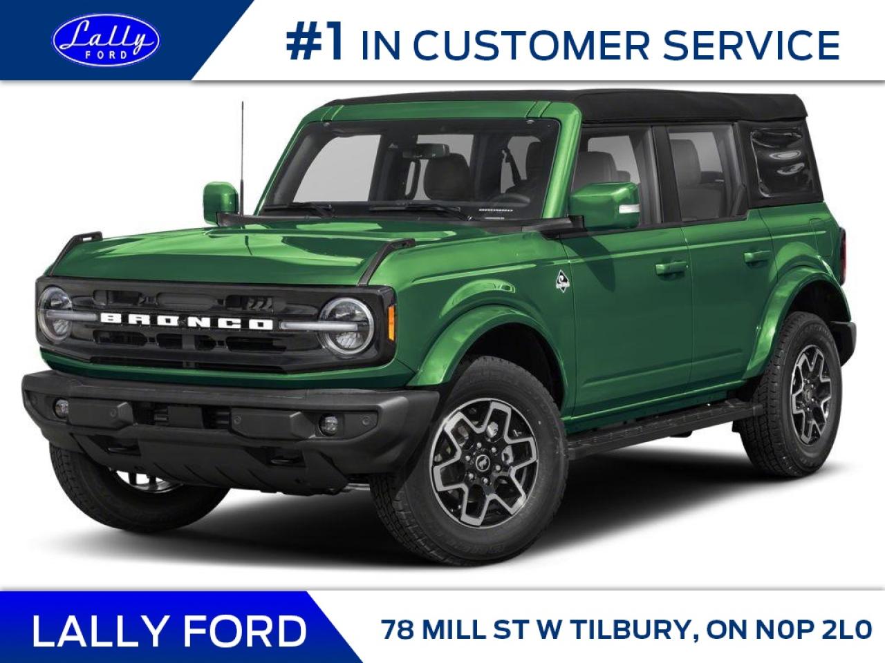 New 2025 Ford Bronco Outer Banks for sale in Tilbury, ON