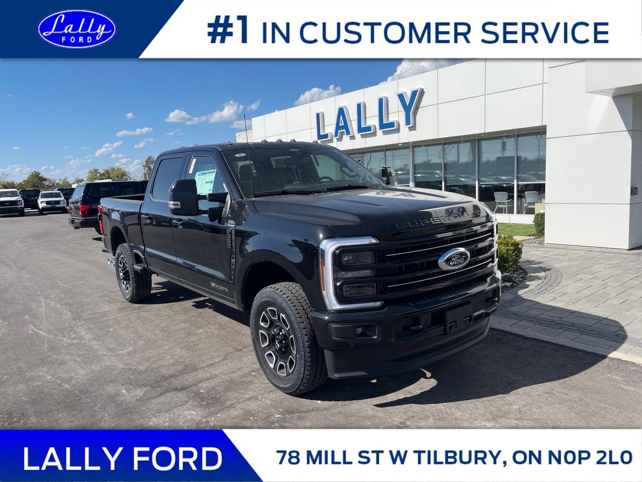 New 2025 Ford F-350 Platinum for sale in Tilbury, ON