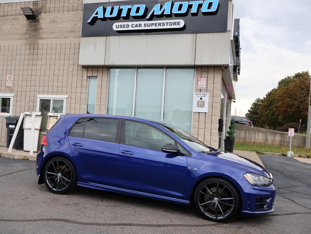 2017 Volkswagen Golf R 6Speed AWD CERTIFIED CAMERA NAV BLUETOOTH LEATHER HEATED SEATS CRUISE ALLOYS