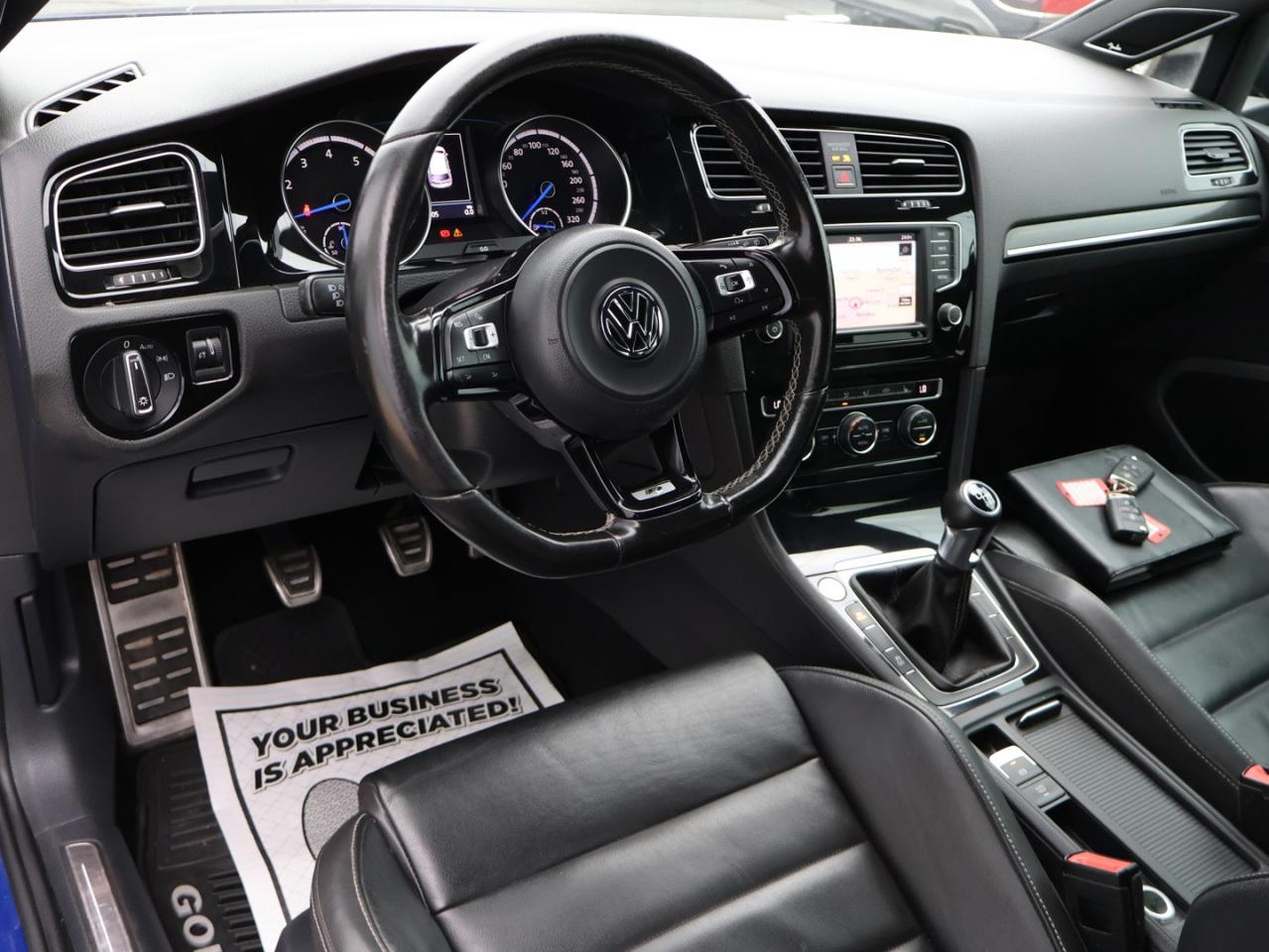2017 Volkswagen Golf R 6Speed AWD CERTIFIED CAMERA NAV BLUETOOTH LEATHER HEATED SEATS CRUISE ALLOYS - Photo #9