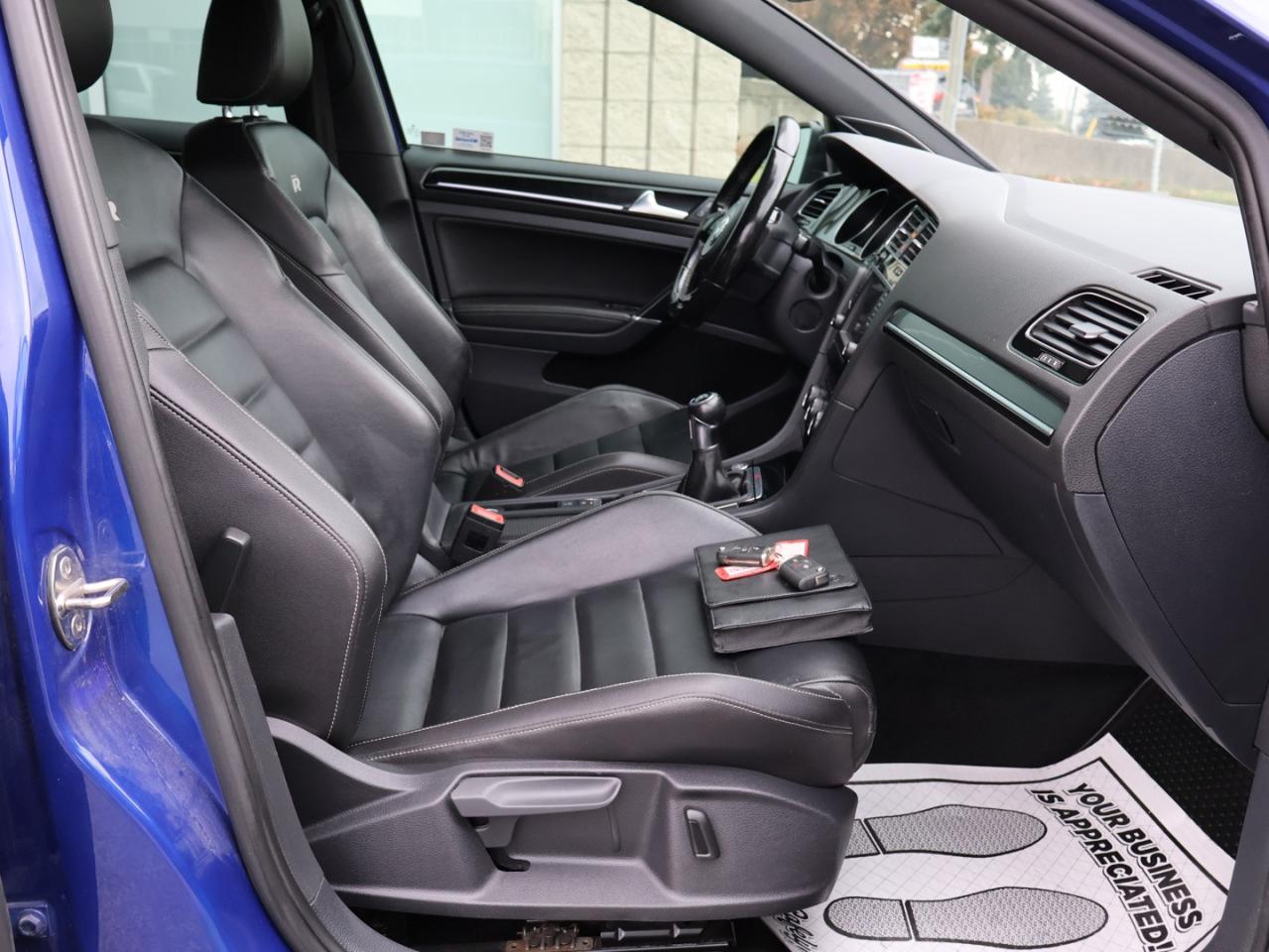 2017 Volkswagen Golf R 6Speed AWD CERTIFIED CAMERA NAV BLUETOOTH LEATHER HEATED SEATS CRUISE ALLOYS - Photo #18