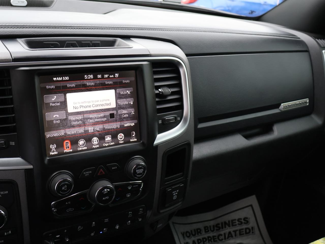 2017 RAM 2500 V8 POWER WAGON 4WD CERTIFIED *DODGE MAINTAIN* NAV CAMERA BLUETOOTH HEATED SEATS CRUISE ALLOYS - Photo #9