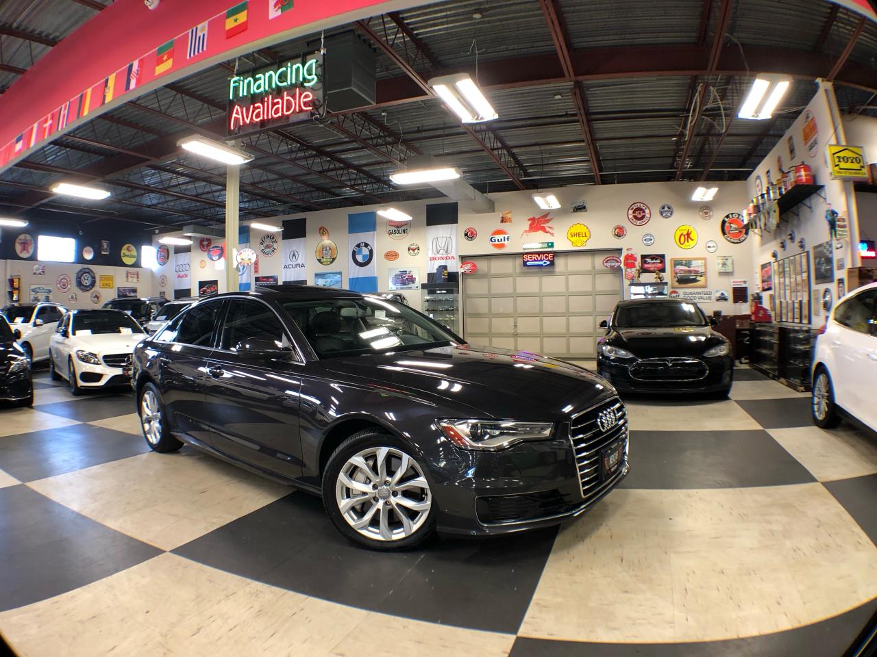 2016 Audi A6 PROGRESSIV 3.0T AWD NAV LEATHER SUROOF B/SPOT 360