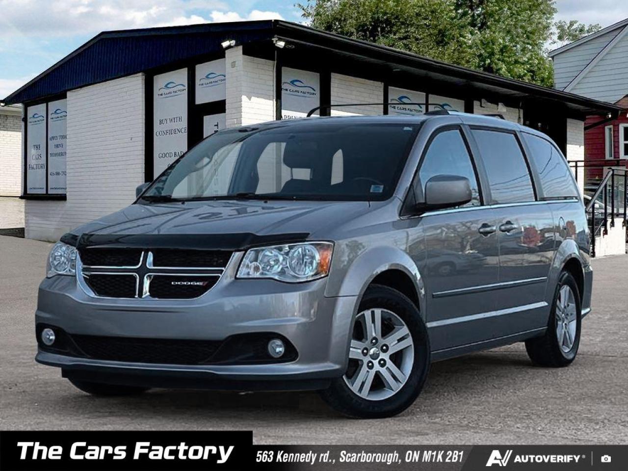 2017 Dodge Grand Caravan Crew Plus Leather/DVD/Camera!