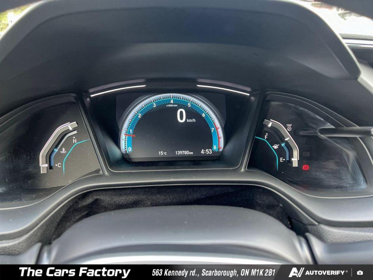 2017 Honda Civic LX 6MT Apple Carplay  1-Owner/ No Accident! - Photo #13
