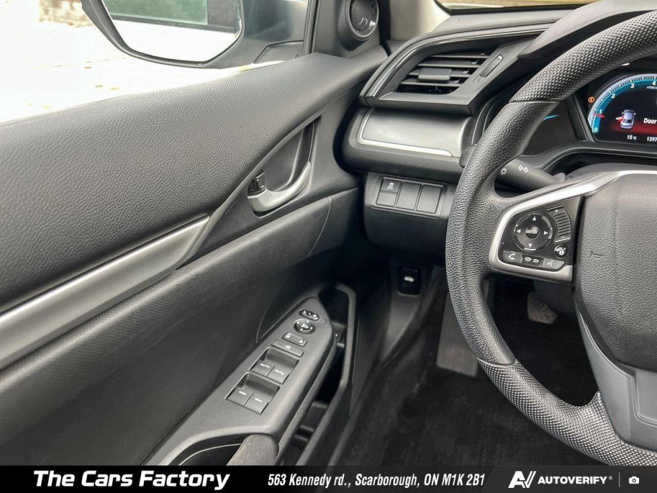 2017 Honda Civic LX 6MT Apple Carplay  1-Owner/ No Accident! - Photo #15