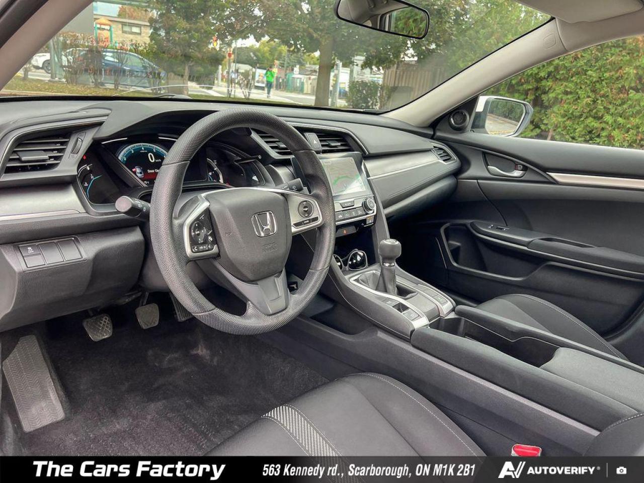 2017 Honda Civic LX 6MT Apple Carplay  1-Owner/ No Accident! - Photo #11