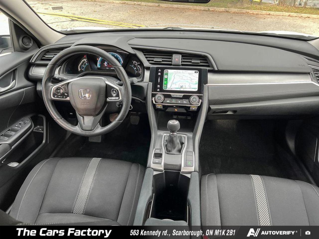 2017 Honda Civic LX 6MT Apple Carplay  1-Owner/ No Accident! - Photo #24