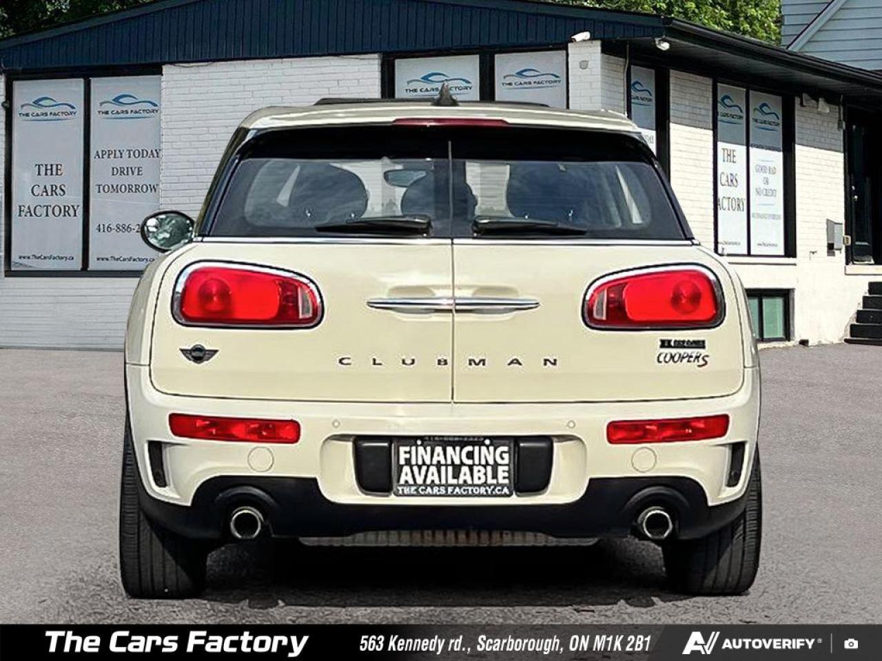 2018 MINI Cooper Clubman COOPER S ALL4 – Loaded, Leather, Sunroof, AWD! Photo4