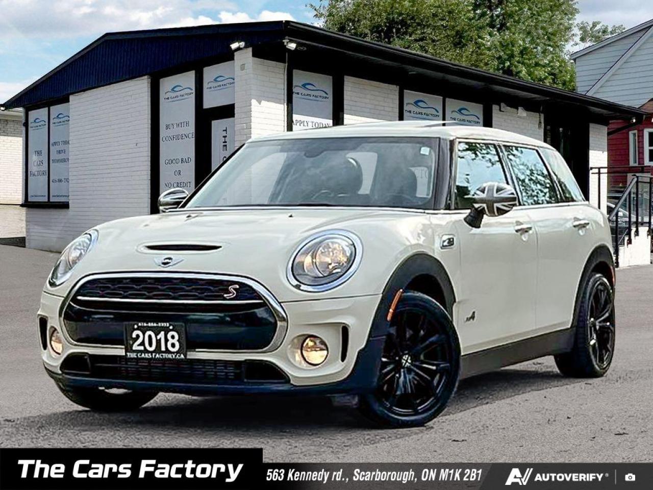 Used 2018 MINI Cooper Clubman COOPER S ALL4 – Loaded, Leather, Sunroof, AWD! for sale in Scarborough, ON