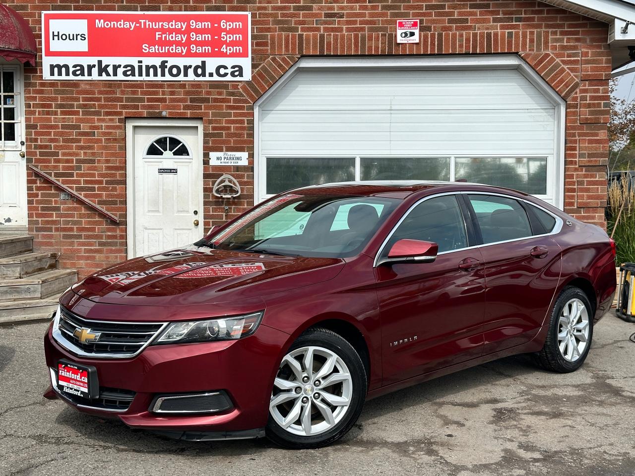 2017 Chevrolet Impala LT Cloth Sunroof CarPlay XM BackupCam Remote Start