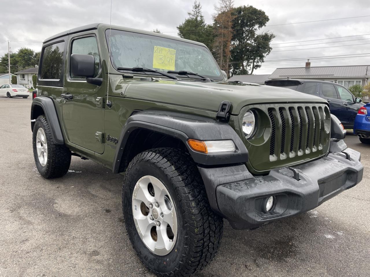 Used 2021 Jeep Wrangler SPORT / 4WD / V6 / REMOVABLE 3 PIECE FREEDOM HARDTOP / BACK UP CAMERA / APPLE CARPLAY & ANDROID AUTO / PUSH BUTTON START for sale in Truro, NS
