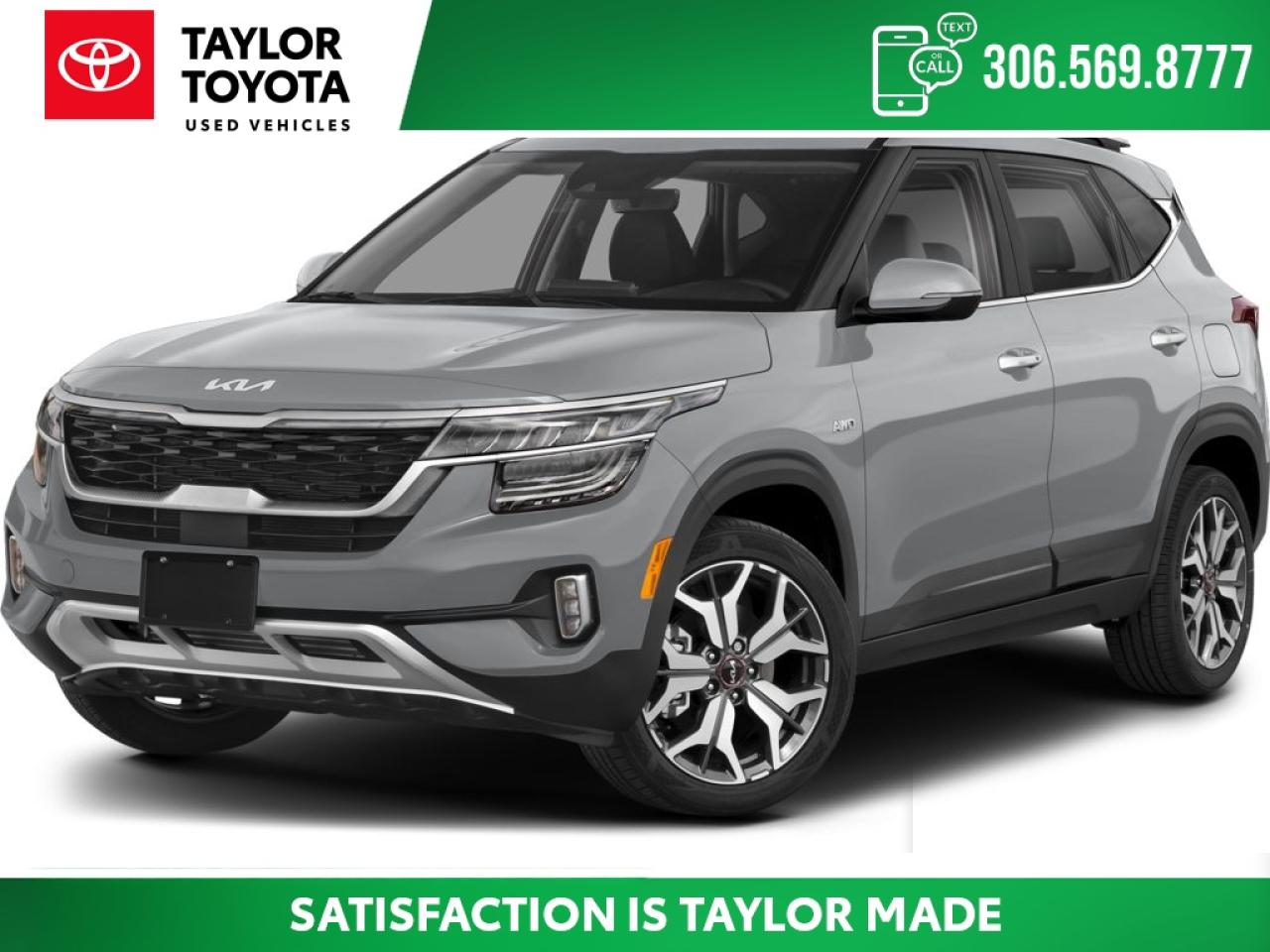 Used 2022 Kia Seltos SX Turbo w/Black Interior for sale in Regina, SK