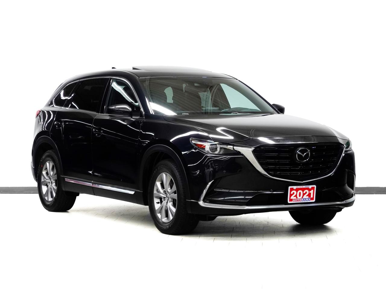 <div style=margin-bottom: 15px;>Cash Price: $30,850 &nbsp;Finance Price: $28,850</div><div style=margin-bottom: 15px;>Verified CarFax. All Wheel Drive | Heads-Up Display | Navigation | Leather | Sunroof | Blind Spot Monitoring | Adaptive Cruise Control | Apple CarPlay / Android Auto | Backup Camera | Heated Seats | Bluetooth. 2.5L turbocharged 4-cylinder engine. Premium Family SUV. Extended warranty options available. Trades are welcome. Financing for all credit types. Same-day approval. 125-point inspection completed. Detailed from corner to corner. Over 250 high-quality used vehicles available at the lowest prices for you to choose from. All vehicles are indoors. Visit us rain or shine.</div><div style=margin-bottom: 15px;>Call us to book a test drive:&nbsp;<a href=tel:4167397262>416-739-7262</a><br>Get pre-approved for your car loan in a minute: <a href=https://www.autorama.ca/financing/>Apply for Used Car Financing</a><br>Visit our showroom: 1205 Finch Ave West, North York, ON M3J 2E8</div><div style=margin-top: 15px; margin-bottom: 15px;>&mdash;&mdash;&mdash;&mdash;&mdash;&mdash;&mdash;&mdash;&mdash;&mdash;&mdash;&mdash;&mdash;&mdash;&mdash;&mdash;&mdash;&mdash;&mdash;&mdash;&mdash;&mdash;&mdash;&mdash;&mdash;&mdash;&mdash;&mdash;</div><h3 style=margin-bottom: 5px; margin-top: 0;>Pricing:&nbsp;</h3><div style=margin-bottom: 15px;>Best Priced Dealer Award Winner for consecutive years. No admin or hidden fees. Prices exclude HST and licensing. Although every effort is made to ensure accuracy, Autorama is not responsible for typographical errors, omissions, or changes. Please verify all details in person. <span style=text-decoration: underline;>All vehicles can be Certified for an additional $999</span>. If not Certified, as per OMVIC Regulations, the vehicle is deemed to be not drivable and not Certified. Special pricing is not available to commercial, dealer, or exporting purchasers.</div><div style=margin-top: 15px; margin-bottom: 15px;>&mdash;&mdash;&mdash;&mdash;&mdash;&mdash;&mdash;&mdash;&mdash;&mdash;&mdash;&mdash;&mdash;&mdash;&mdash;&mdash;&mdash;&mdash;&mdash;&mdash;&mdash;&mdash;&mdash;&mdash;&mdash;&mdash;&mdash;&mdash;</div><h3 style=margin-bottom: 5px; margin-top: 0;>Financing</h3><div style=margin-bottom: 15px;>We welcome all credit types (no credit, new to the country, bankruptcy, consumer proposal, collections, and others). We offer $0 down and no payment for up to 6 months on approved credits. Want to get started now? Apply for a <a href=https://www.autorama.ca/financing/?utm_source=vdpdesc&utm_medium=vdpdesc>car loan online</a>. Same-day auto finance approvals and same-day delivery are available for qualified customers.</div><div style=margin-top: 15px; margin-bottom: 15px;>&mdash;&mdash;&mdash;&mdash;&mdash;&mdash;&mdash;&mdash;&mdash;&mdash;&mdash;&mdash;&mdash;&mdash;&mdash;&mdash;&mdash;&mdash;&mdash;&mdash;&mdash;&mdash;&mdash;&mdash;&mdash;&mdash;&mdash;&mdash;</div><h3 style=margin-bottom: 5px; margin-top: 0;>Vehicle Review</h3><div style=margin-bottom: 15px;>The 2021 Mazda CX‑9 GT delivers a refined and engaging driving experience with smooth performance and confident handling for a three‑row SUV. Its upscale interior features premium materials, advanced infotainment, and spacious, comfortable seating for passengers in all rows. Equipped with a comprehensive suite of safety and driver‑assist technologies, it provides peace of mind on every journey. A stylish and versatile family SUV that blends performance, comfort, and everyday practicality. We have a wide selection of used <a href=https://www.autorama.ca/used/mazda-cars/>Mazda CX-9</a> to help you choose.</div><div style=margin-top: 15px; margin-bottom: 15px;>&mdash;&mdash;&mdash;&mdash;&mdash;&mdash;&mdash;&mdash;&mdash;&mdash;&mdash;&mdash;&mdash;&mdash;&mdash;&mdash;&mdash;&mdash;&mdash;&mdash;&mdash;&mdash;&mdash;&mdash;&mdash;&mdash;&mdash;&mdash;</div><h3 style=margin-bottom: 5px; margin-top: 0;>Warranty</h3><div style=margin-bottom: 15px;>This vehicle qualifies for an extended warranty with a variety of terms and coverage options. Ask us anytime, we&rsquo;ll help you choose the plan that&rsquo;s right for you.</div><div style=margin-top: 15px; margin-bottom: 15px;>&mdash;&mdash;&mdash;&mdash;&mdash;&mdash;&mdash;&mdash;&mdash;&mdash;&mdash;&mdash;&mdash;&mdash;&mdash;&mdash;&mdash;&mdash;&mdash;&mdash;&mdash;&mdash;&mdash;&mdash;&mdash;&mdash;&mdash;&mdash;</div><h3 style=margin-bottom: 5px; margin-top: 0;>Trade-In / Appraisal</h3><div style=margin-bottom: 15px;>Have a vehicle to trade? We pay top dollar for trades, any vehicle, any condition. Bring your trade for a free appraisal when you visit us or you can apply for</div><div style=margin-top: 15px; margin-bottom: 15px;>&mdash;&mdash;&mdash;&mdash;&mdash;&mdash;&mdash;&mdash;&mdash;&mdash;&mdash;&mdash;&mdash;&mdash;&mdash;&mdash;&mdash;&mdash;&mdash;&mdash;&mdash;&mdash;&mdash;&mdash;&mdash;&mdash;&mdash;&mdash;</div><h3 style=margin-bottom: 5px; margin-top: 0;>Visit / Showroom Info</h3><div style=margin-bottom: 15px;>Visit our indoor showroom (rain or shine) at:<br>Autorama 1205 Finch Ave West, North York, ON M3J 2E8<br>Call us at <a href=tel:4167397262>416-739-7262</a> to book a test drive or ask questions.</div><div style=margin-top: 15px; margin-bottom: 15px;>&mdash;&mdash;&mdash;&mdash;&mdash;&mdash;&mdash;&mdash;&mdash;&mdash;&mdash;&mdash;&mdash;&mdash;&mdash;&mdash;&mdash;&mdash;&mdash;&mdash;&mdash;&mdash;&mdash;&mdash;&mdash;&mdash;&mdash;&mdash;</div><h3 style=margin-bottom: 5px; margin-top: 0;>Who we are</h3><div style=margin-bottom: 15px;>Autorama is Toronto&rsquo;s trusted, award-winning <a href=https://www.autorama.ca/?utm_source=vdpdesc&utm_medium=vdpdesc>used car dealership</a>, offering over 250 hand-picked vehicles at the lowest prices. We&rsquo;re committed to exceptional service and have proudly served Toronto, Mississauga, Brampton, and the GTA for over 25 years &mdash; and with our full indoor showroom, you can visit us rain or shine.</div><div style=margin-top: 15px; margin-bottom: 15px;>&mdash;&mdash;&mdash;&mdash;&mdash;&mdash;&mdash;&mdash;&mdash;&mdash;&mdash;&mdash;&mdash;&mdash;&mdash;&mdash;&mdash;&mdash;&mdash;&mdash;&mdash;&mdash;&mdash;&mdash;&mdash;&mdash;&mdash;&mdash;</div><h3 style=margin-bottom: 5px; margin-top: 0;>Disclaimers</h3><ul style=margin-top: 0; padding-left: 20px;><li>Prices exclude HST & licensing.</li><li>Price includes a $2,000 finance credit applied. Cash price differs.</li><li>Although every effort is made to ensure accuracy, Autorama is not responsible for typographical errors, omissions, or changes. Please verify all details in person.</li></ul>