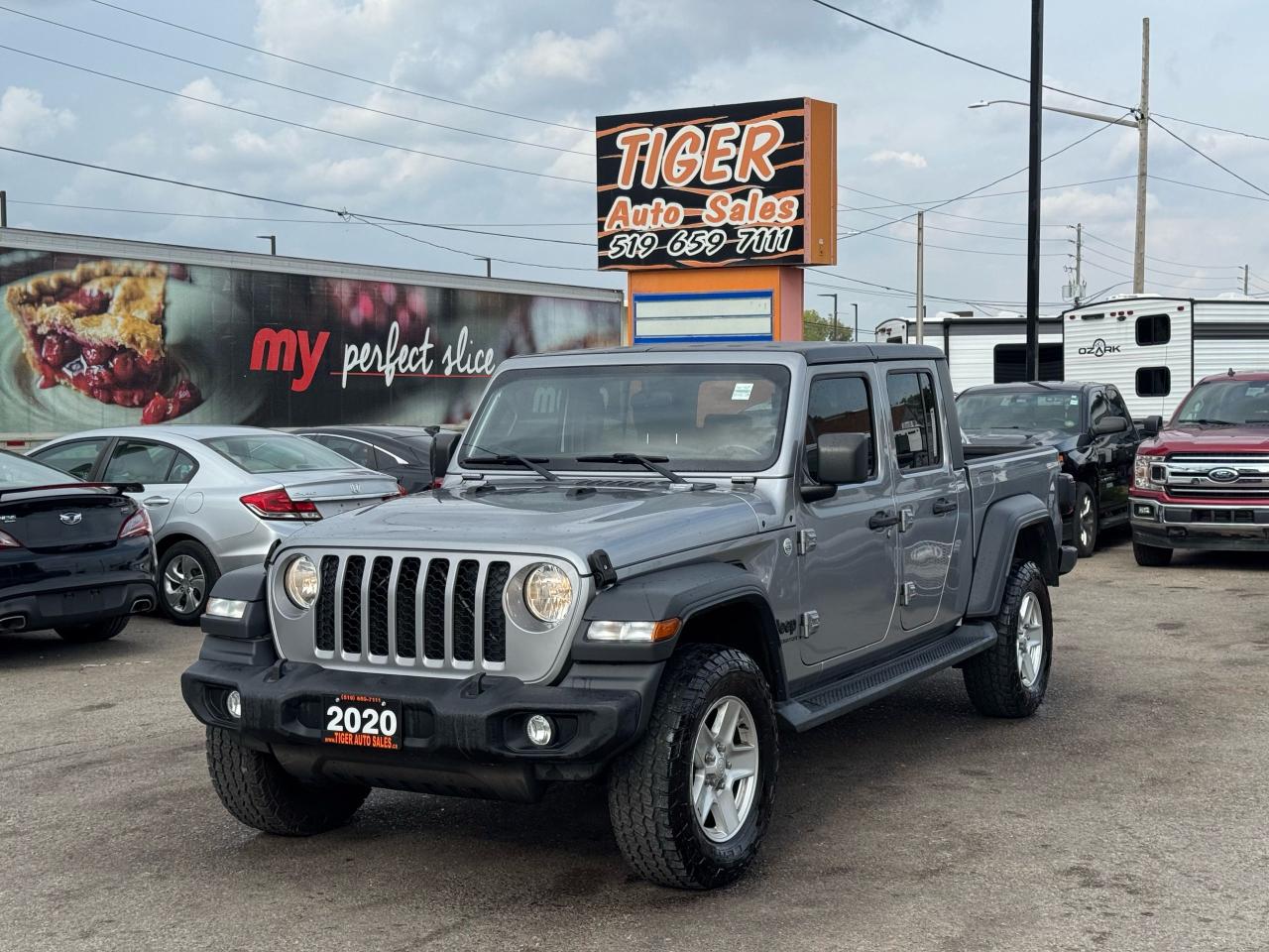 Used 2020 Jeep Gladiator SPORT, NO ACCIDENT, 2 SETS WHEELS, CERTIFIED for sale in London, ON