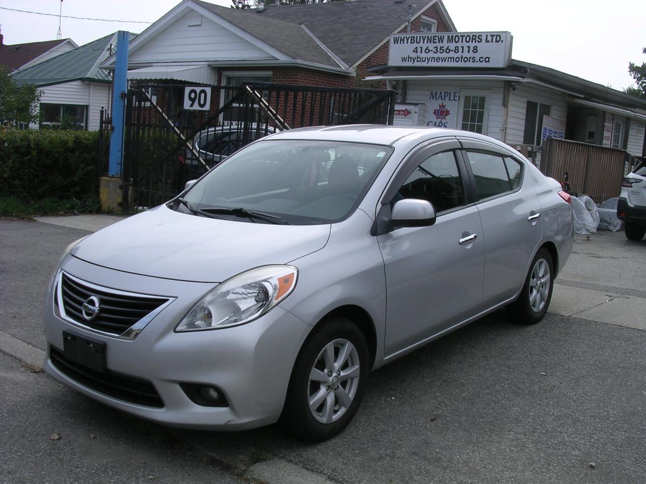 Used 2012 Nissan Versa 4dr Sdn CVT 1.6 SL for sale in Toronto, ON