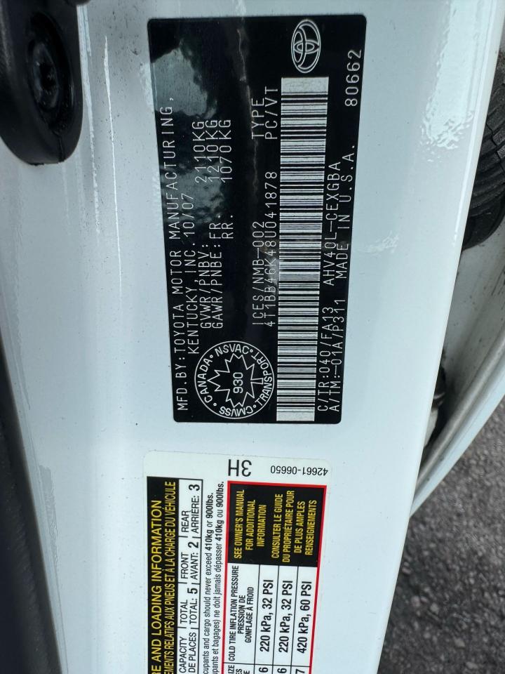 2008 Toyota Camry HYBRID, ONLY 58,000KMS, LOW KMS, CERTIFIED - Photo #18