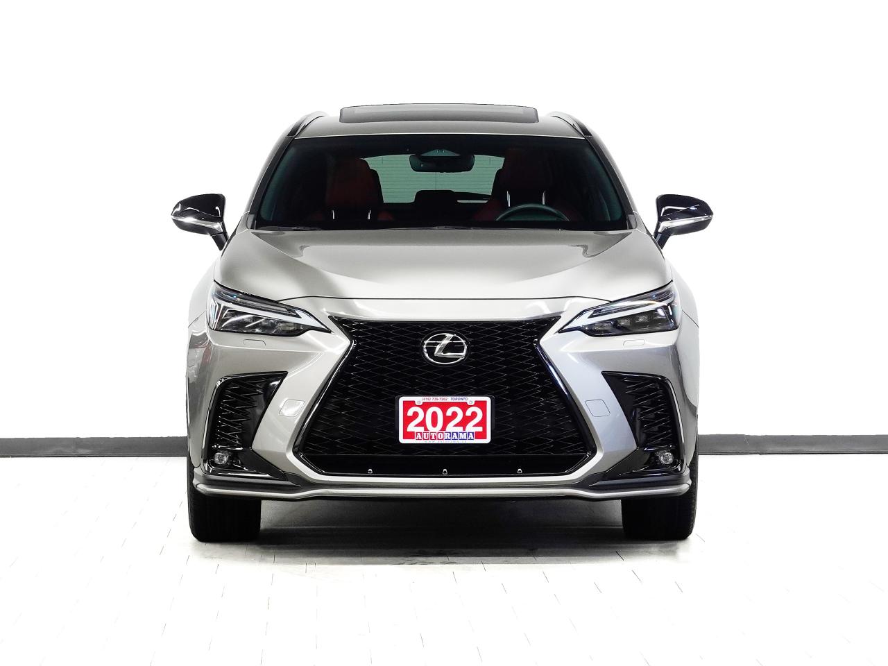 2022 Lexus NX F-SPORT | AWD | Nav | Leather | Panoroof | CarPlay