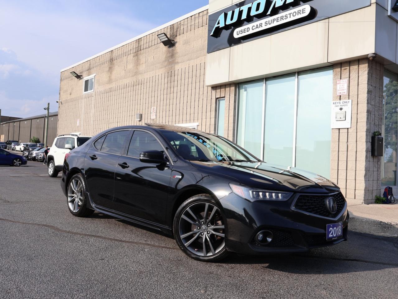 2018 Acura TLX V6 TECH SH-AWD A-Spec CERTIFIED CAMERA NAV BLUETOOTH LEATHER HEATED SEATS SUNROOF CRUISE ALLOYS - Photo #8