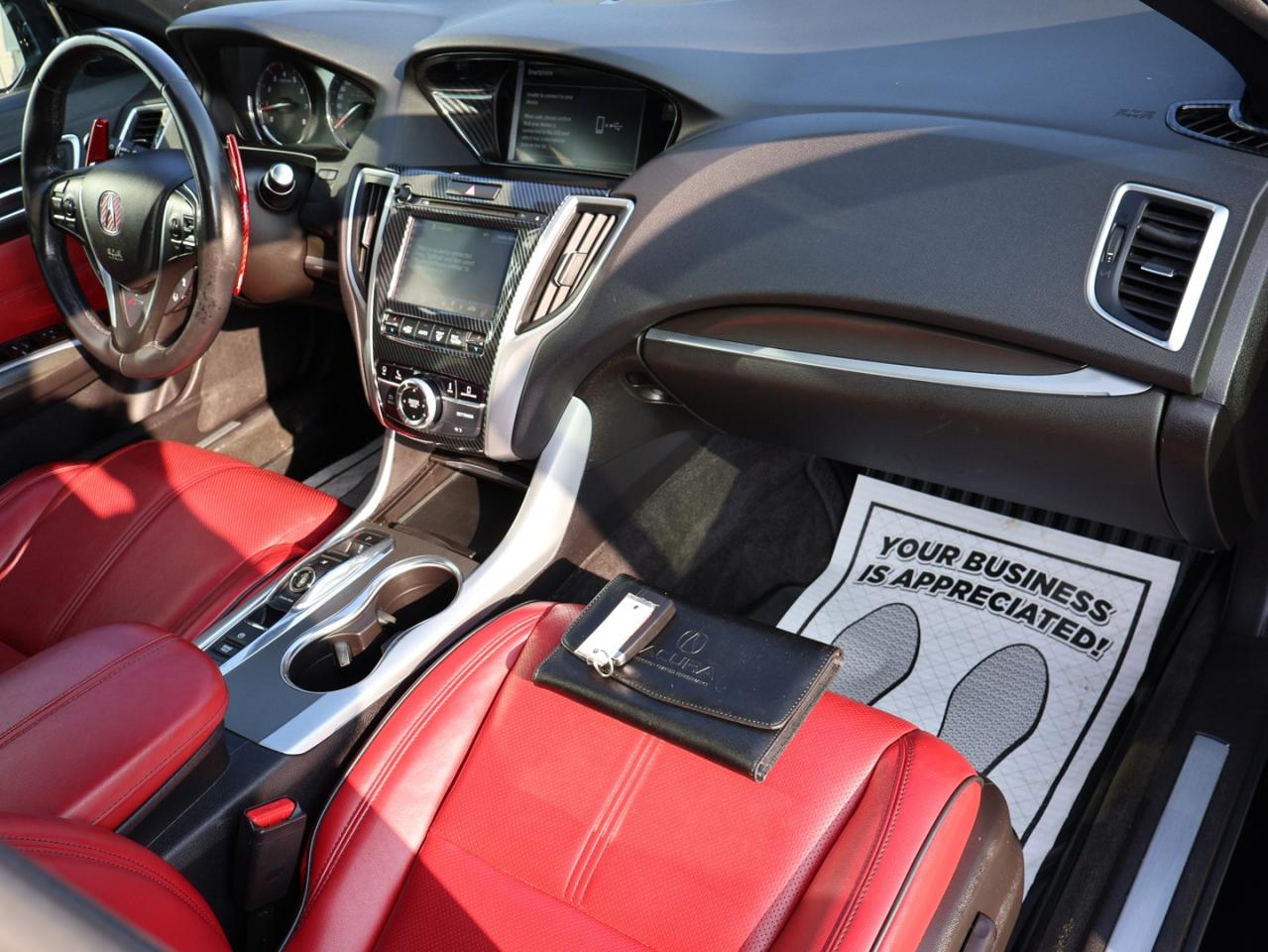 2018 Acura TLX V6 TECH SH-AWD A-Spec CERTIFIED CAMERA NAV BLUETOOTH LEATHER HEATED SEATS SUNROOF CRUISE ALLOYS - Photo #13