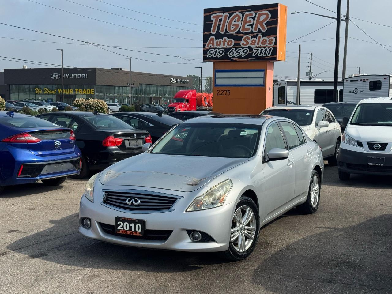 Used 2010 Infiniti G37 X, AWD, WELL MAINTAINED, ONLY 159KMS, LOADED, CERT for sale in London, ON
