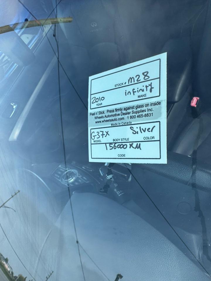 2010 Infiniti G37 X, AWD, WELL MAINTAINED, ONLY 159KMS, LOADED, CERT - Photo #19