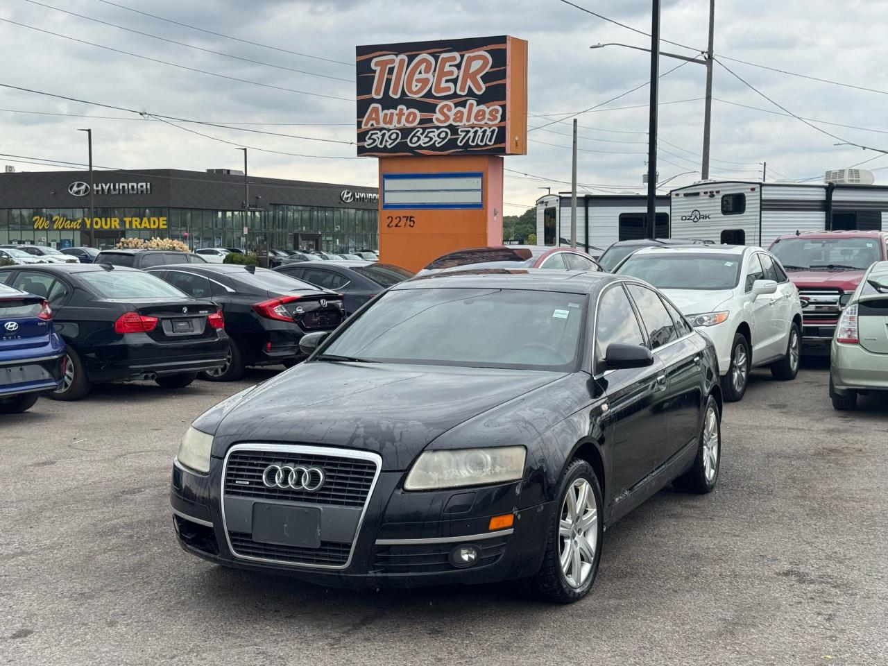 Used 2008 Audi A6 3.2L, BROWN LEATHER, LOADED, SEDAN, AS IS SPECIAL for sale in London, ON