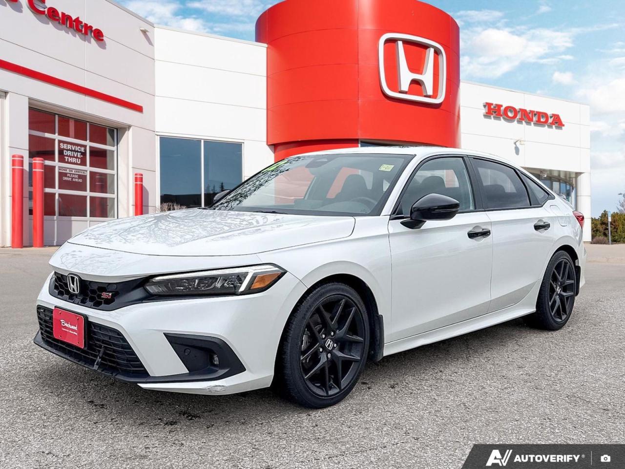 Used 2022 Honda Civic SI Sedan Manual Low KM's for sale in Winnipeg, MB