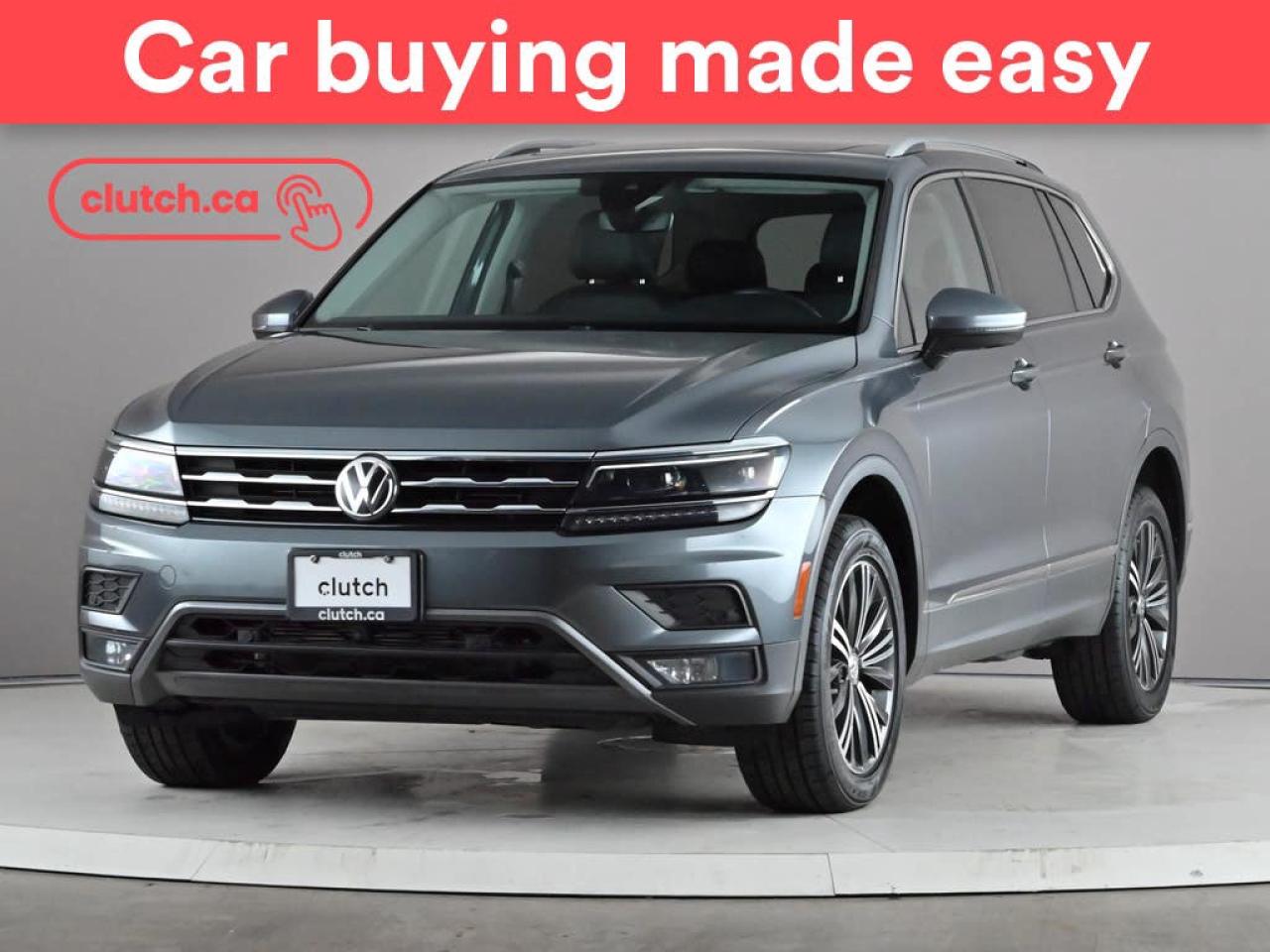 Used 2020 Volkswagen Tiguan Highline AWD w/ Apple CarPlay, Heated Front Seats, Rearview Cam for sale in Toronto, ON