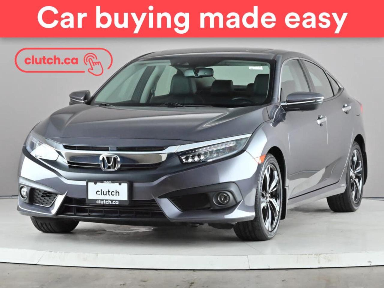 Used 2018 Honda Civic Touring w/ Apple CarPlay, Heated Front Seats, Rearview Cam for sale in Toronto, ON