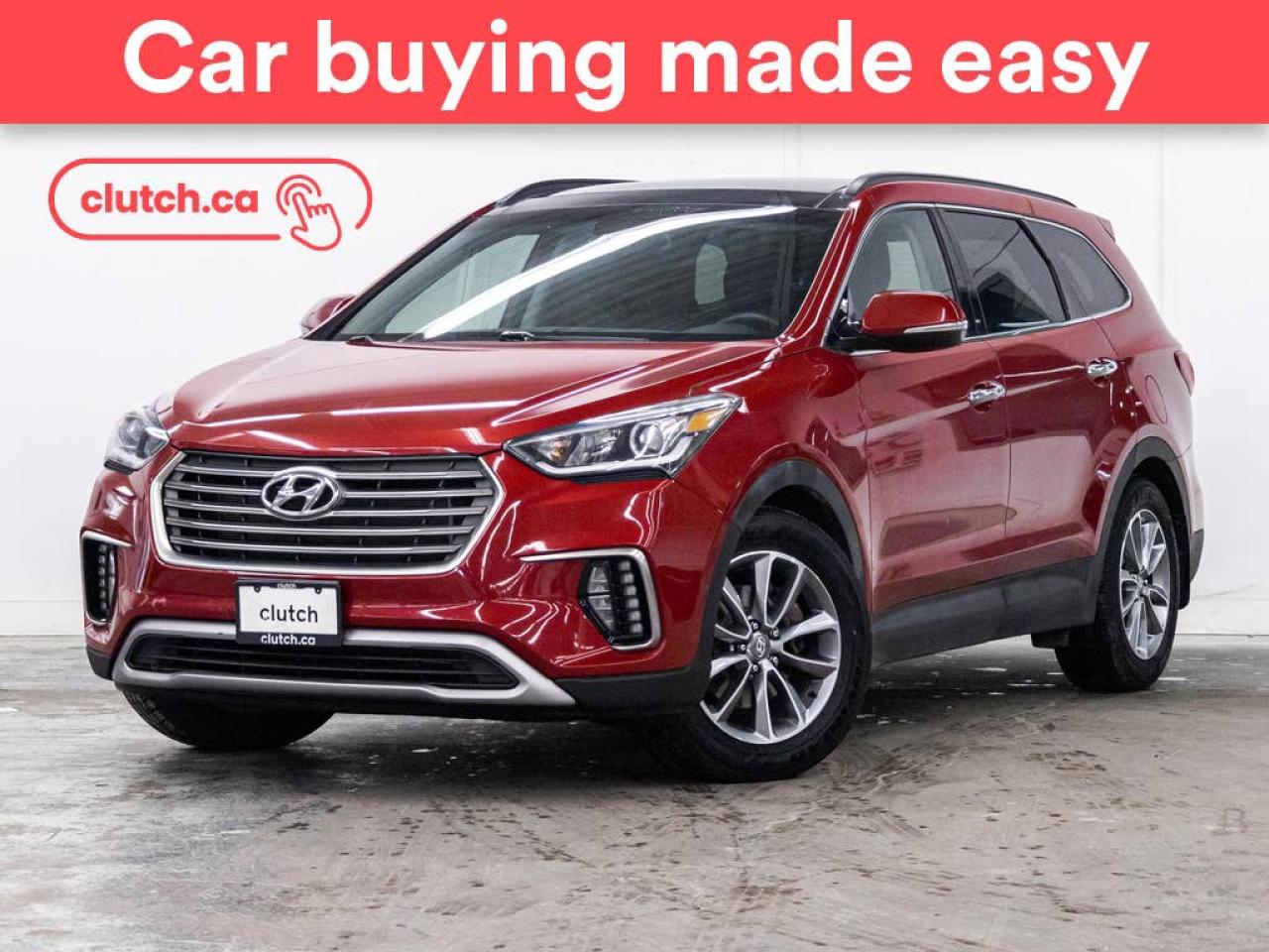 Used 2017 Hyundai Santa Fe XL Luxury AWD w/Bluetooth, Heated Front Seats, Backup Cam for sale in Toronto, ON