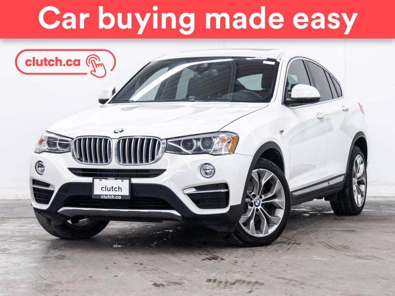 Used 2018 BMW X4 xDrive 28i AWD w/ Heated Front Seats, Bluetooth, Rearview Cam for sale in Toronto, ON
