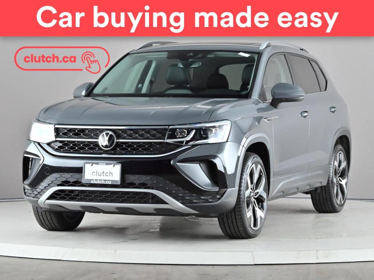 Used 2022 Volkswagen Taos Highline AWD w/ Apple CarPlay, Heated Front Seats, Rearview Cam for sale in Toronto, ON