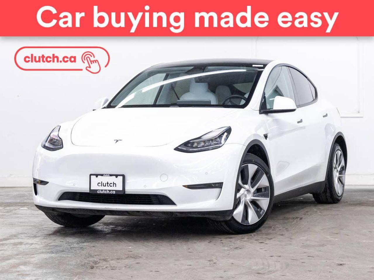 Used 2021 Tesla Model Y Long Range AWD w/ Front Heated Seats, Rearview Cam, Climate Control for sale in Toronto, ON