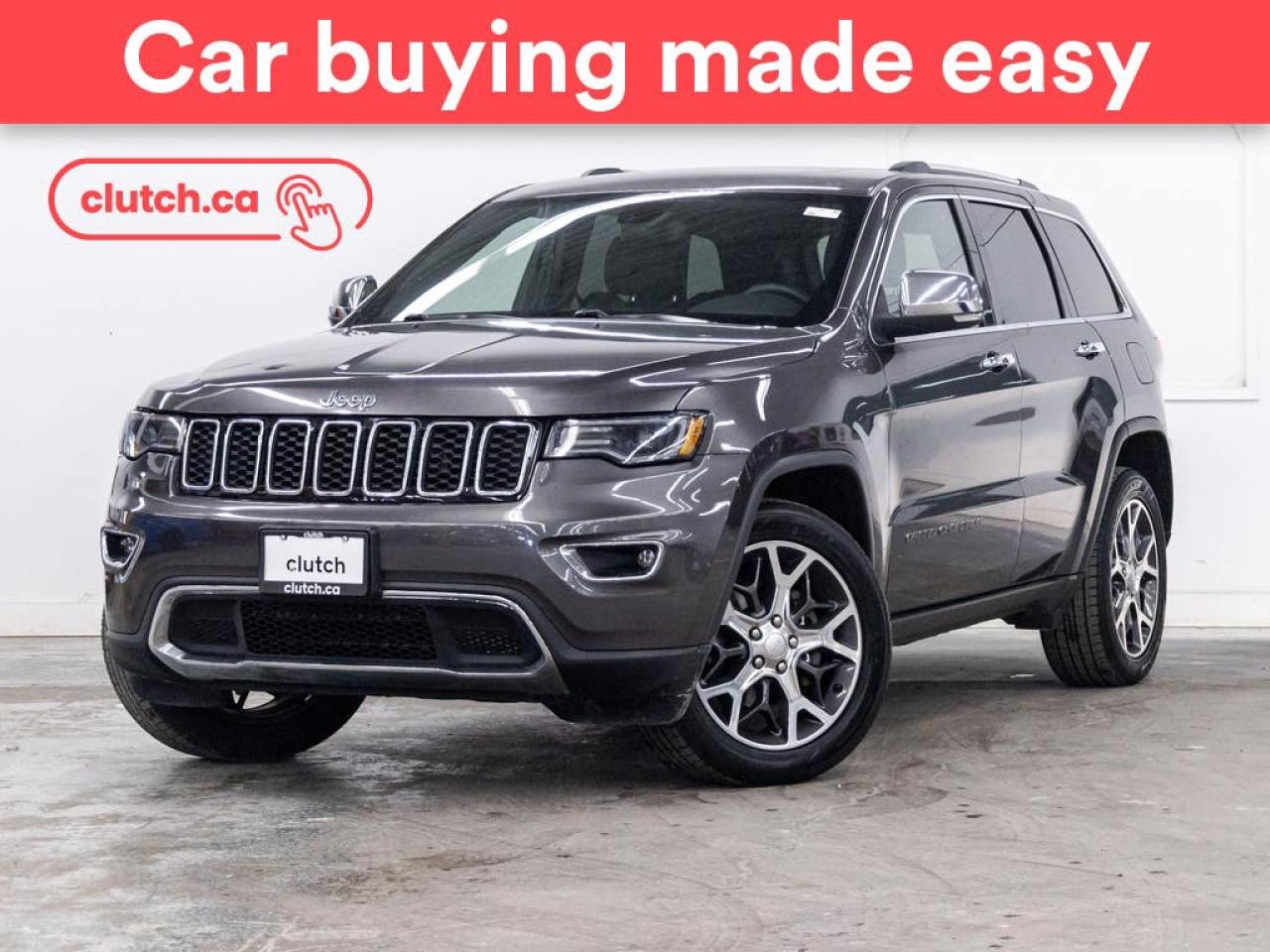 Used 2019 Jeep Grand Cherokee Limited 4x4 w/Apple CarPlay & Android Auto, Heated Front Seats, Backup Cam for sale in Toronto, ON