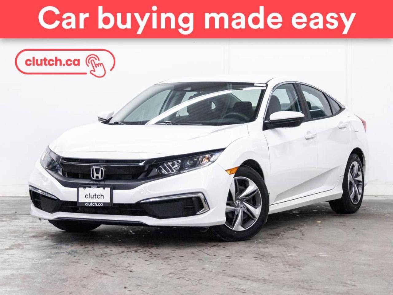 Used 2020 Honda Civic LX w/ Front Heated Seats, Rearview Cam, Climate Control for sale in Toronto, ON